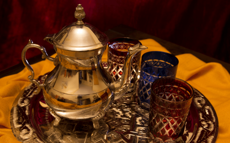 marokkanische Teekanne